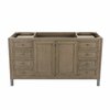 James Martin Vanities Chicago 60in Single Vanity Cabinet, Whitewashed Walnut 305-V60S-WWW